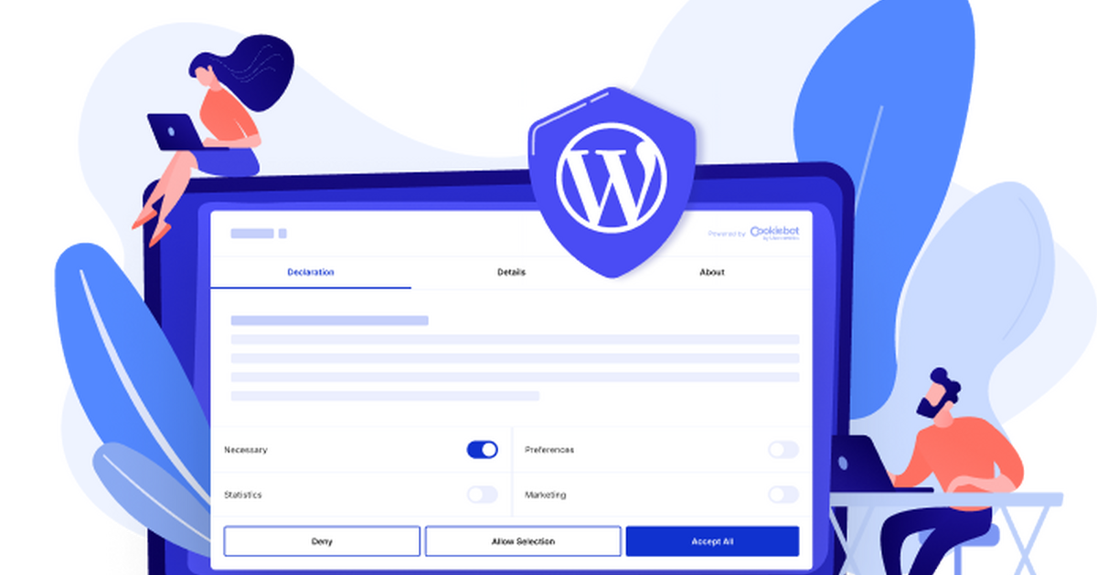 Plugin Gratuito Per WordPress | Plugin Cookiebot CMP